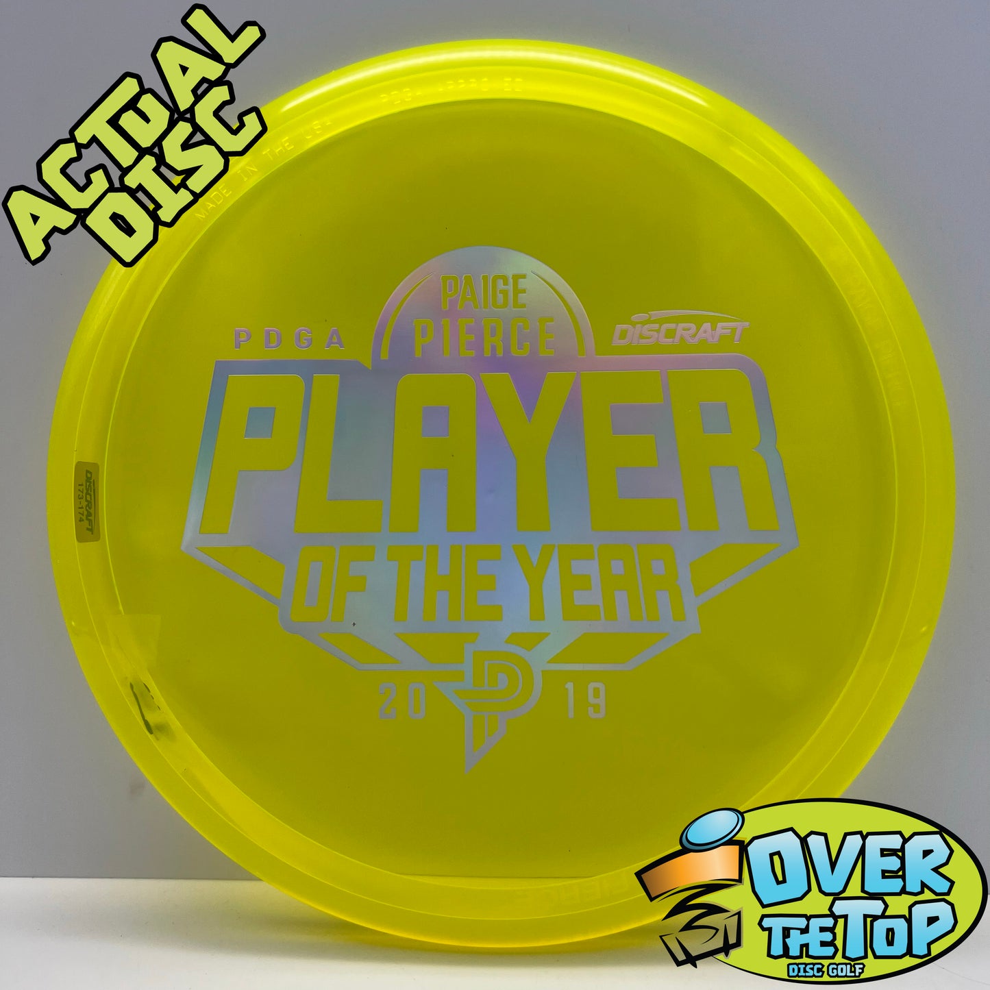 Fierce Z-Line Player of the Year 2019 (Paige Pierce) Used (9. LE/SE) 173-174g