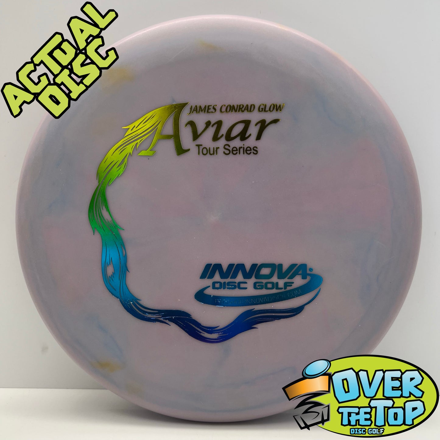 Aviar JC Color Glow 2019 USDGC Bottom Stamp (James Conrad) Used (8. LE/SE) 175g
