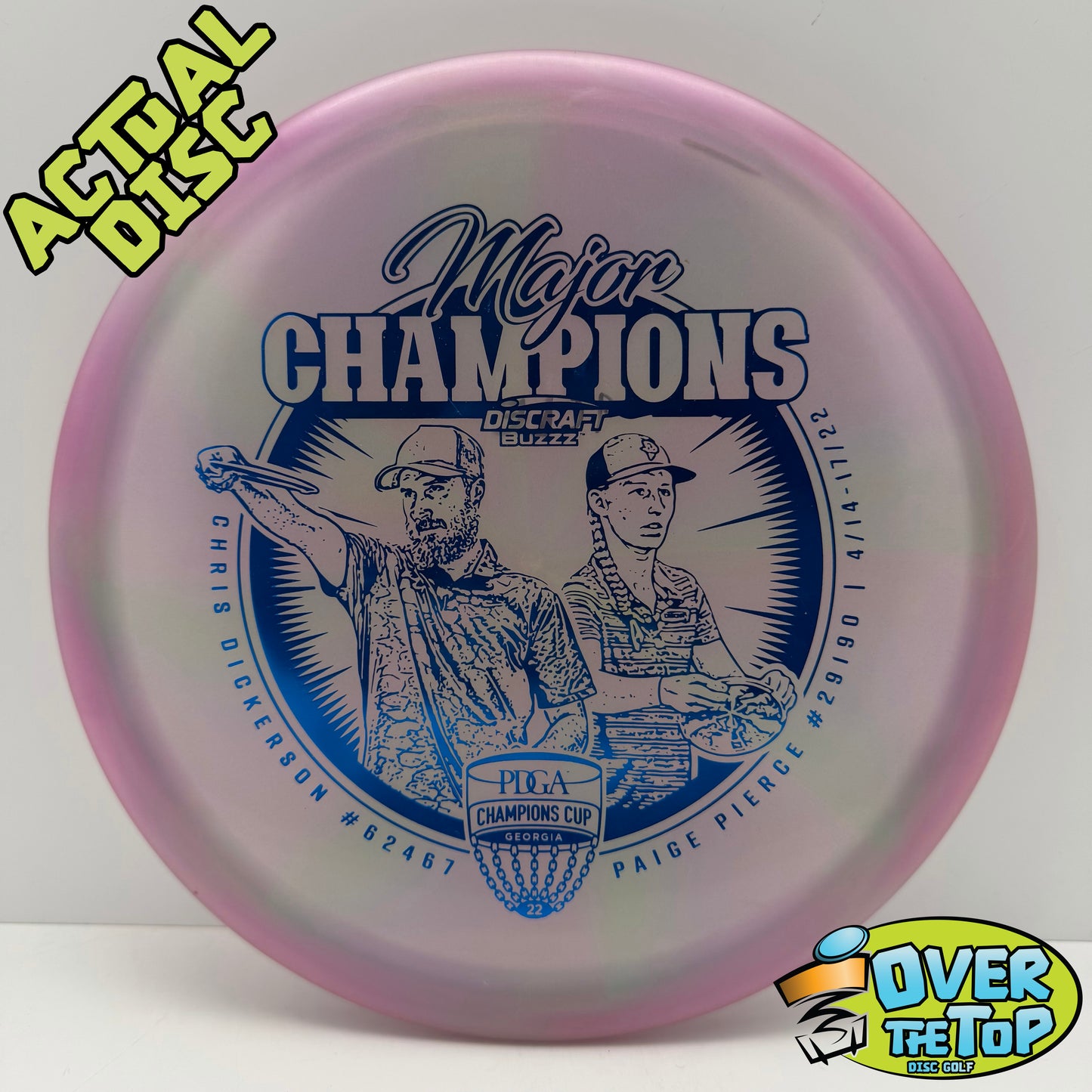 Buzzz Metallic Z Swirl (Chris Dickerson/Paige Pierce) Used (9/10. LE/SE) 176g