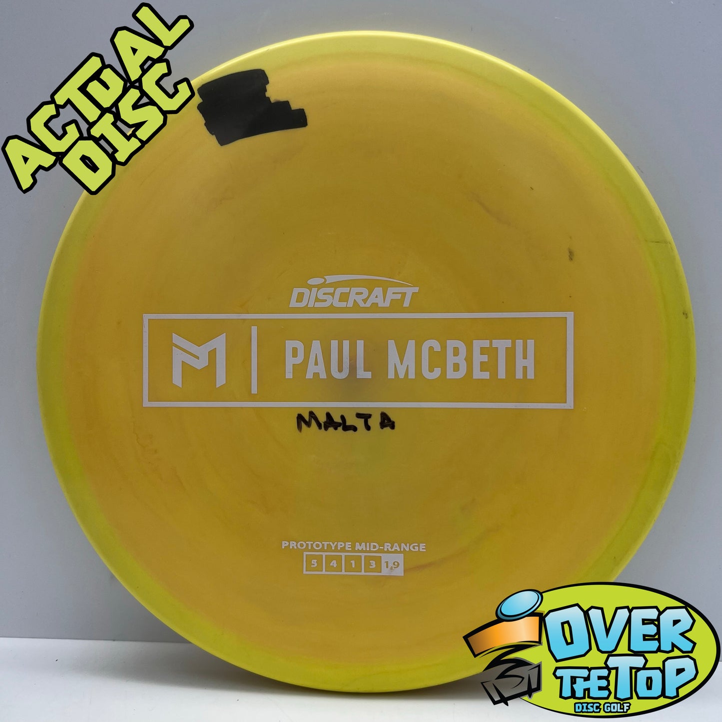 Malta Prototype ESP (Paul McBeth) Used (6. LE/SE) 168g