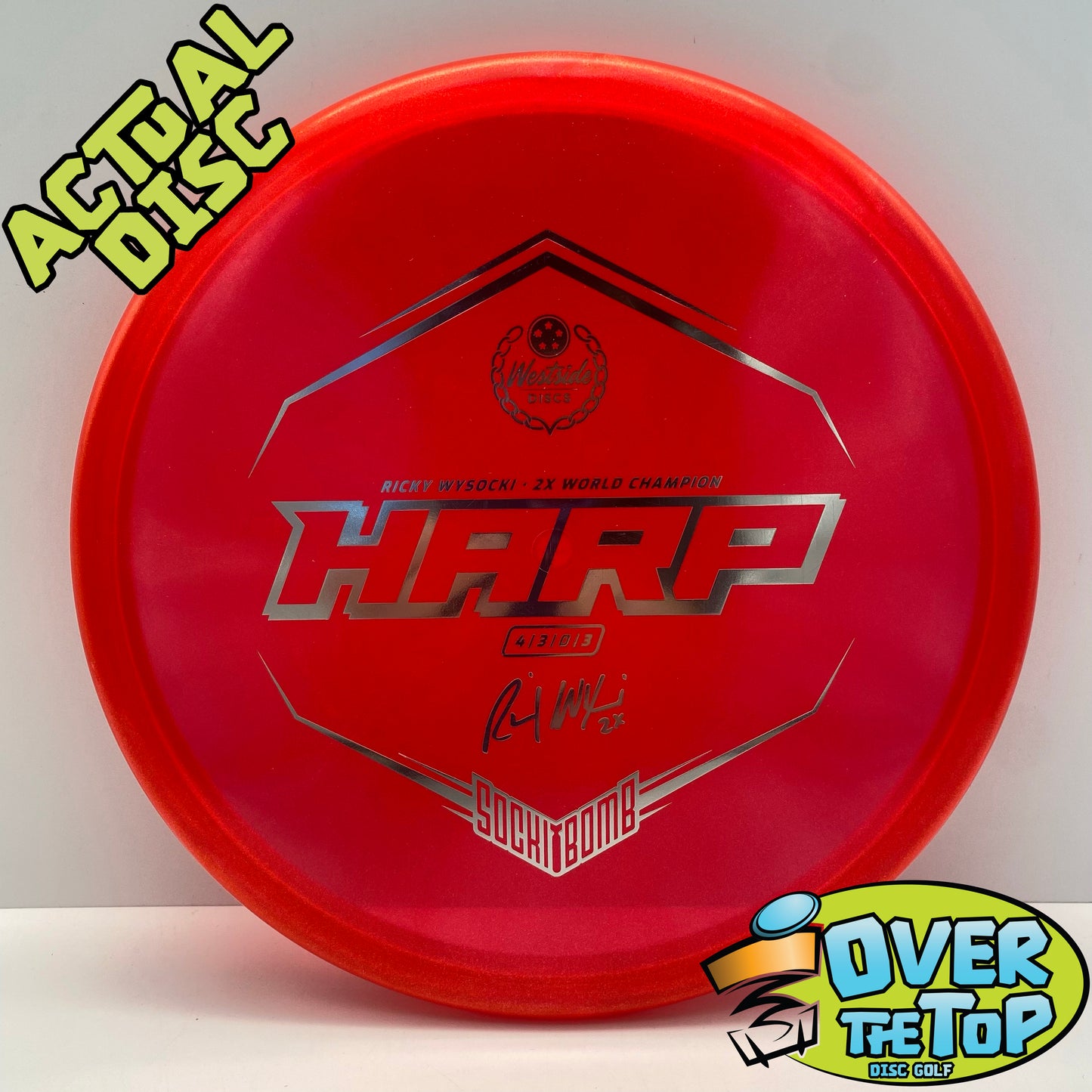 Harp Sockibomb Slammer Lucid Ice (Ricky Wysocki 2023) 178g