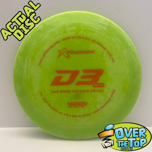 D3 400G Max Used (7. LE/SE) 175g