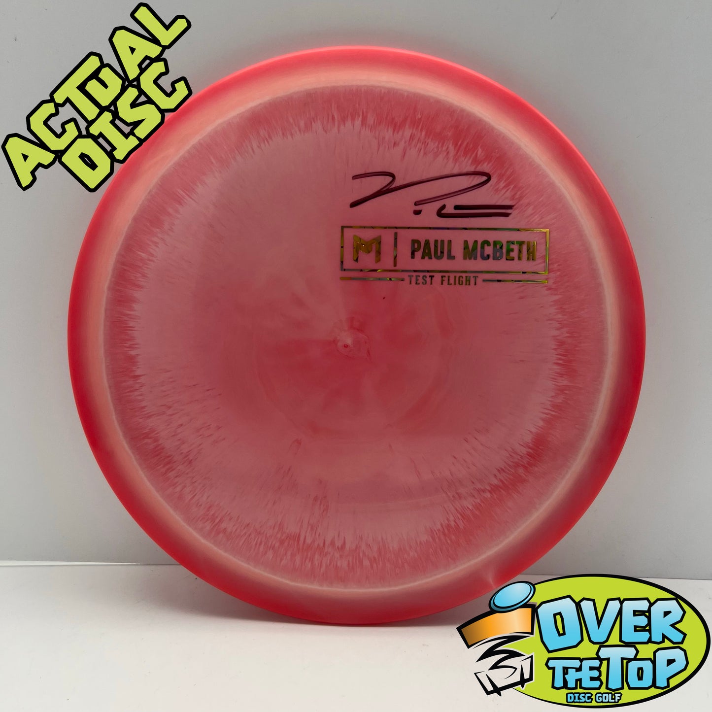 Athena Signature ESP Test Flight Signed (Paul McBeth) 172g