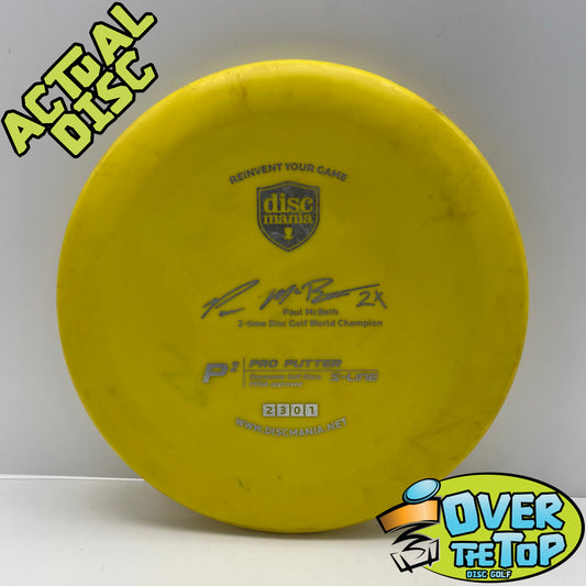 P2 S-Line Innova Molded (Paul McBeth 2x) Used (7. LE/SE) 175g