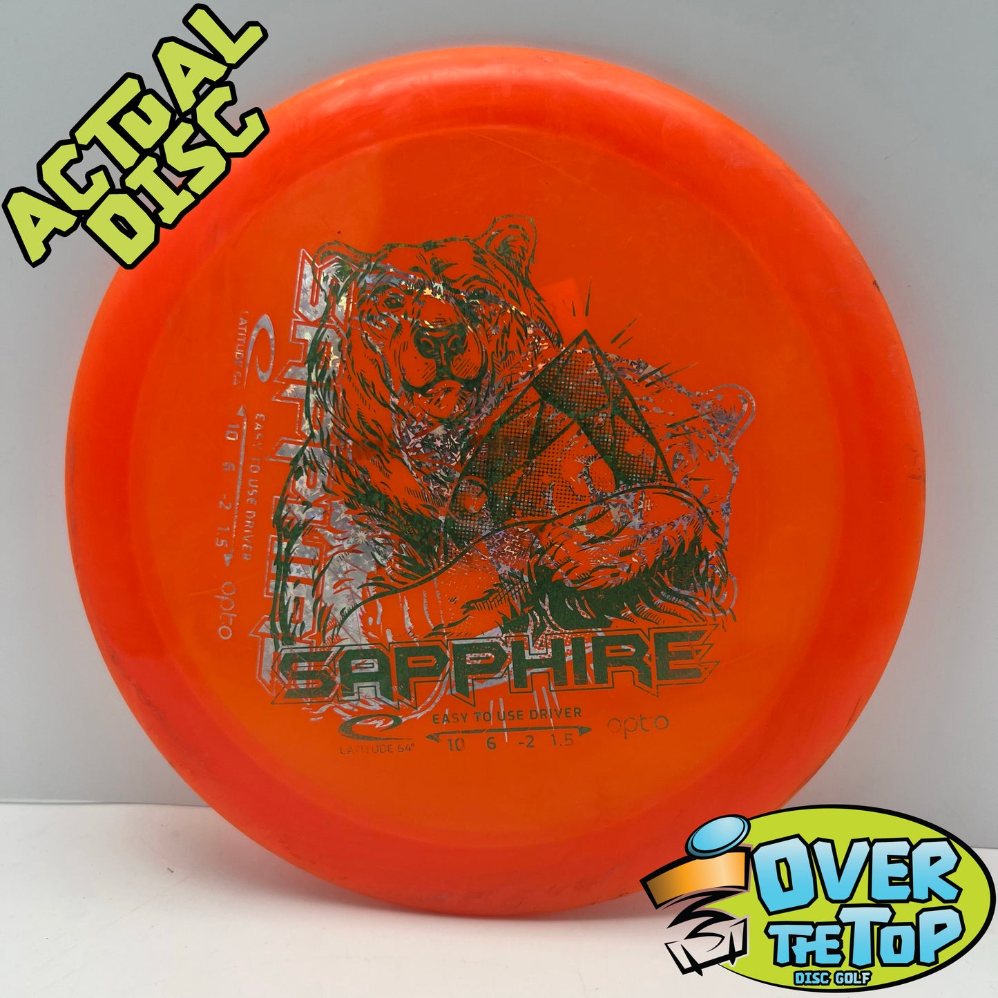 Sapphire Opto Misprint Used (5. Inked) 161g