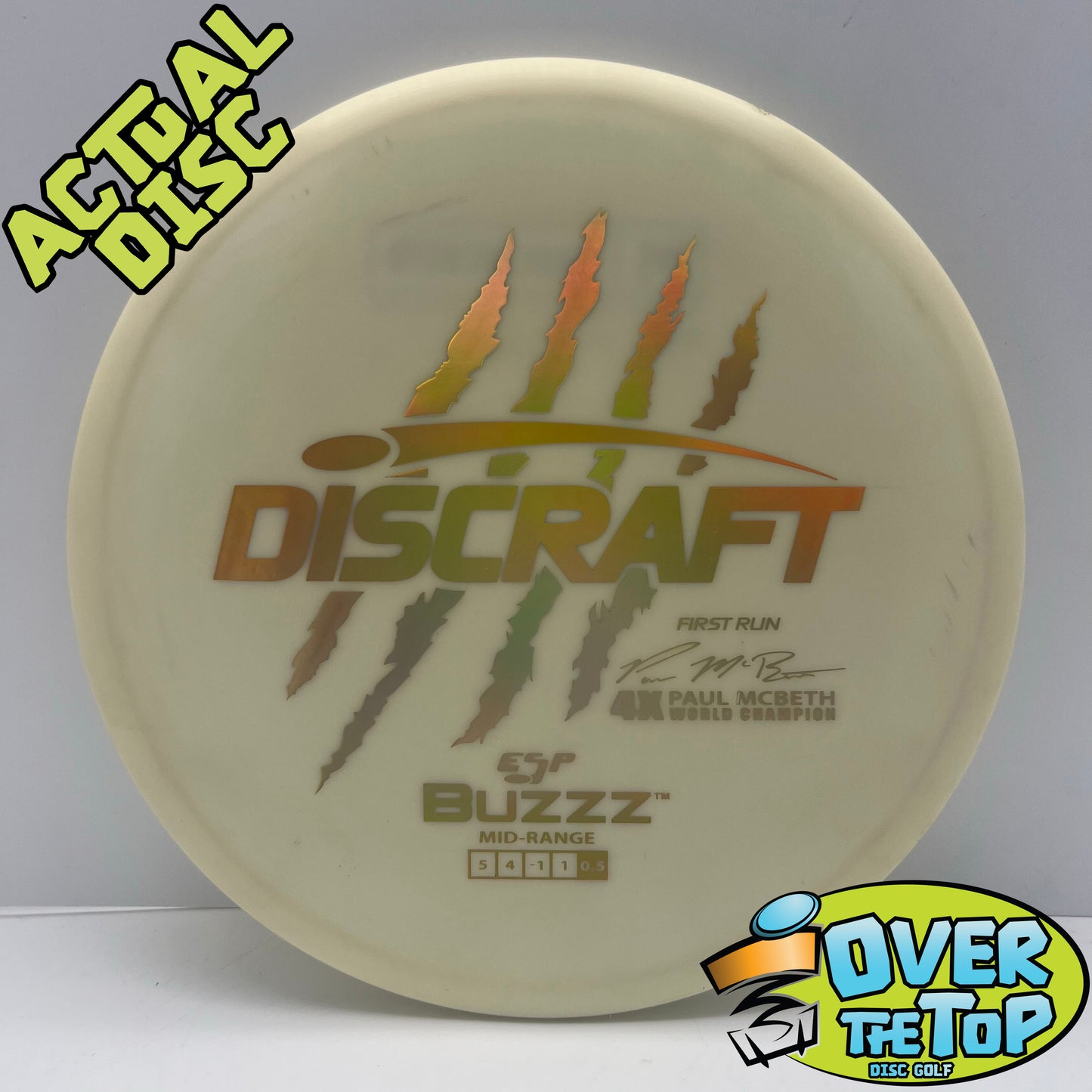 Buzzz Signature Series ESP First Run (Paul McBeth 4X) 177g