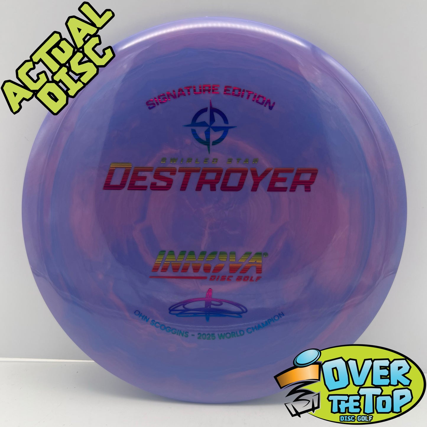 Destroyer Swirled Star Tour Series 2025 (Ohn Scoggins) 175g