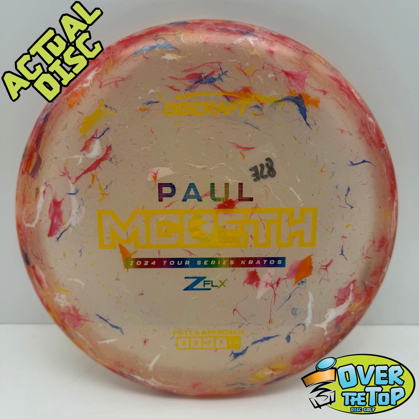 Kratos Jawbreaker Z FLX Tour Series (Paul McBeth) Used (8/10.SE) 174g