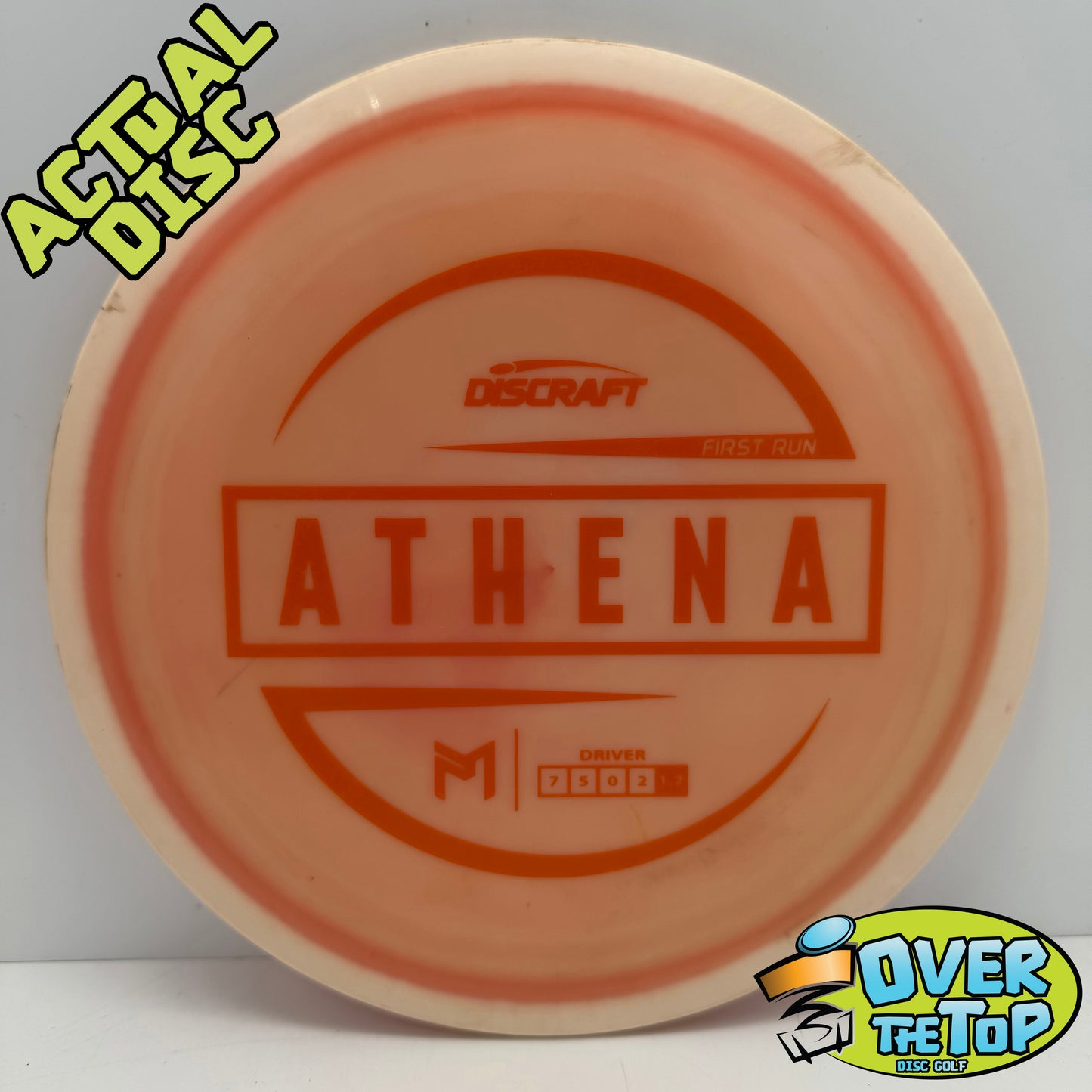 Athena Signature ESP (Paul McBeth/First Run) Used (7/10. Inked) 173g