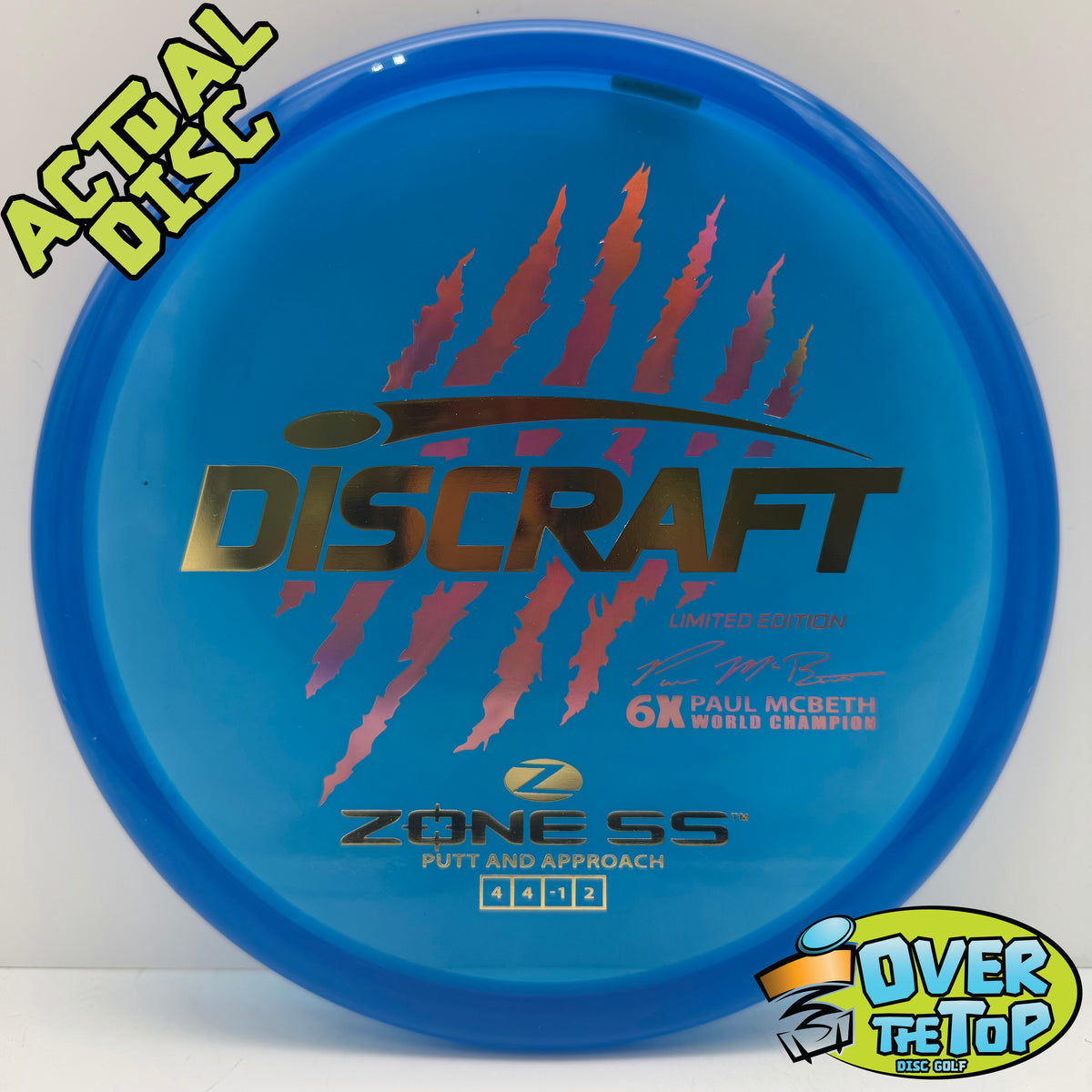Zone SS Z-Line 6 Claw (Paul McBeth) 173-174g