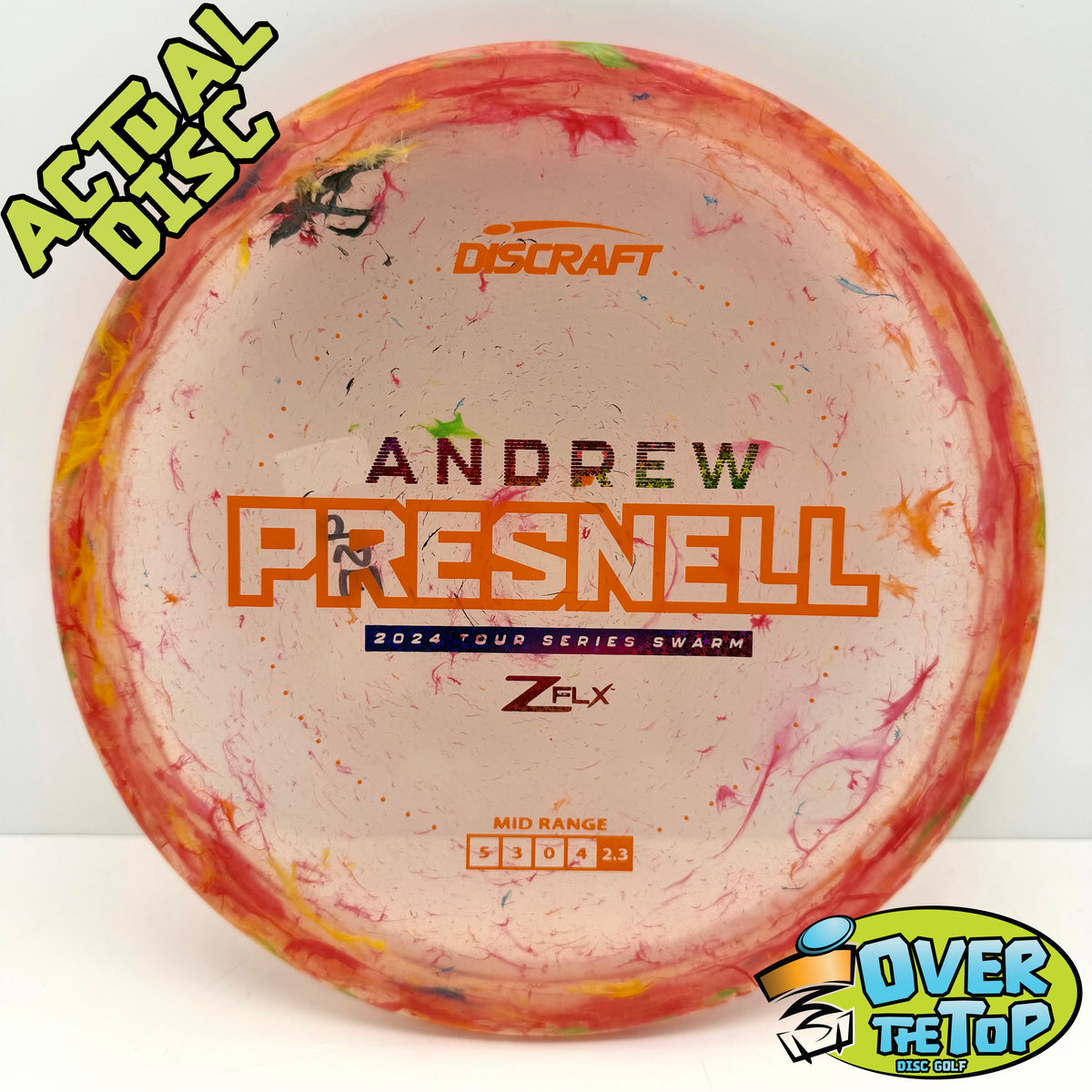 Swarm Jawbreaker Z Flx Tour Series (Andrew Presnell) Used (9/10 SE) 179g
