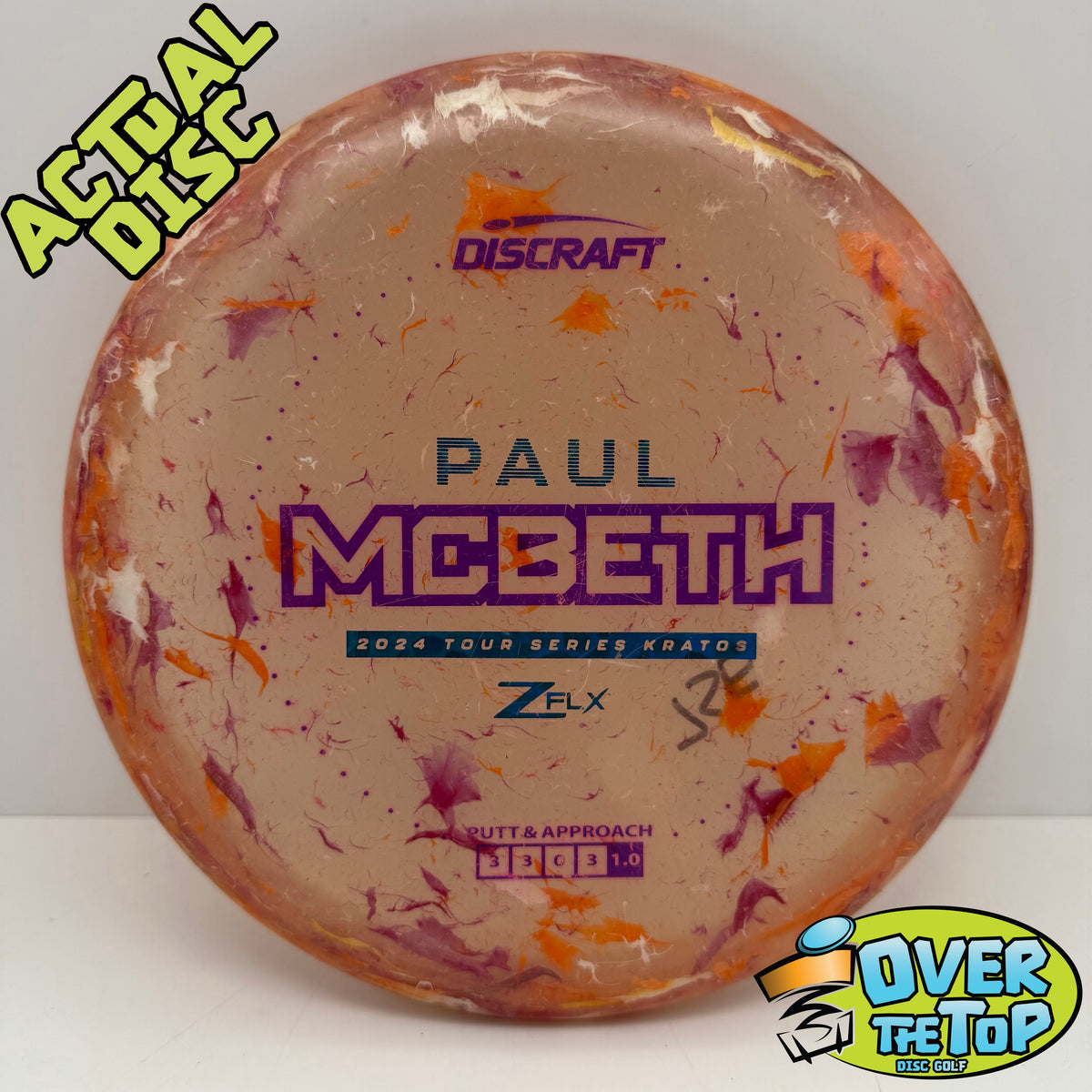Kratos Jawbreaker Z FLX Tour Series (Paul McBeth) Used (7/10.SE) 175g