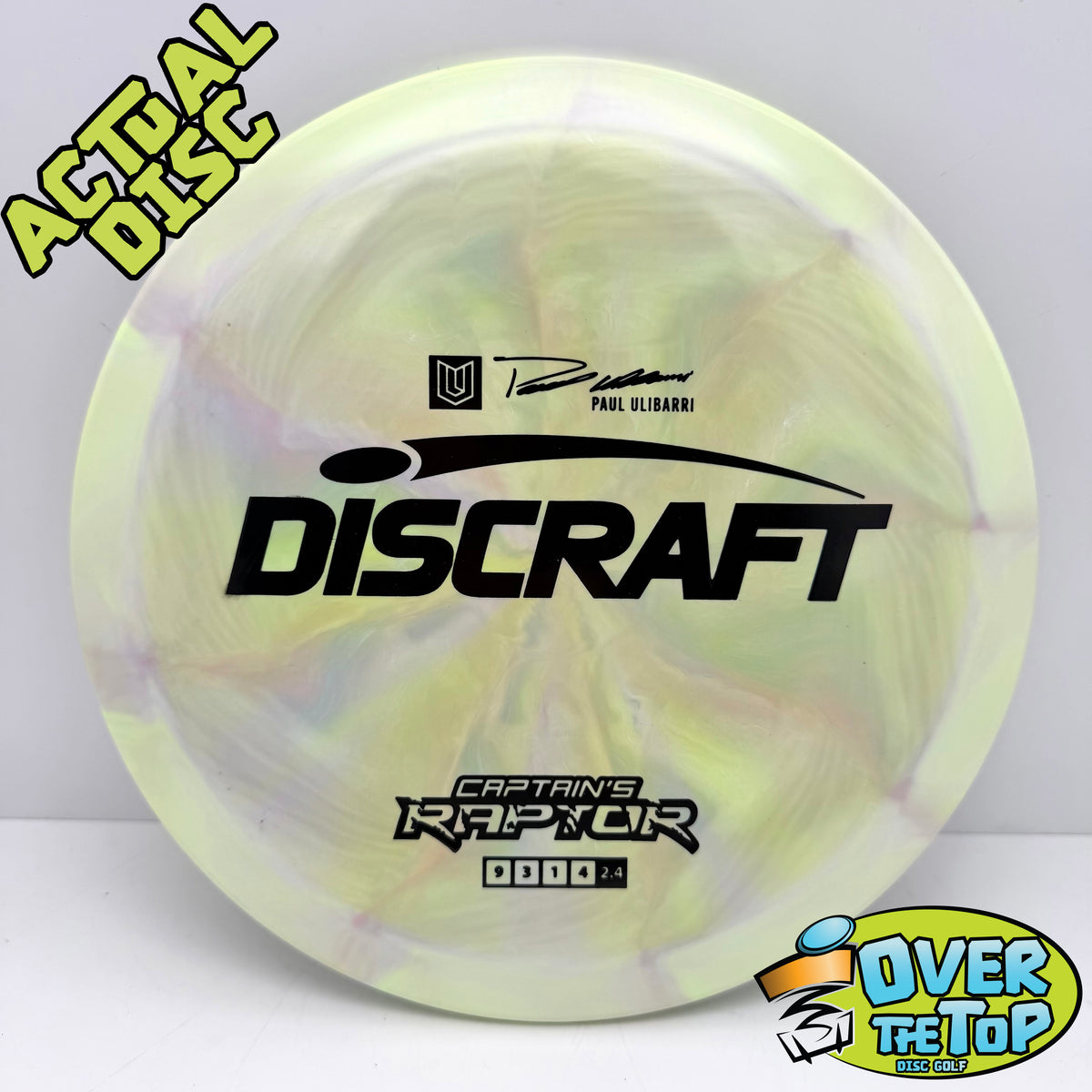 Captain's Raptor ESP (Paul Ulibarri) Used (8/10.SE) 174g