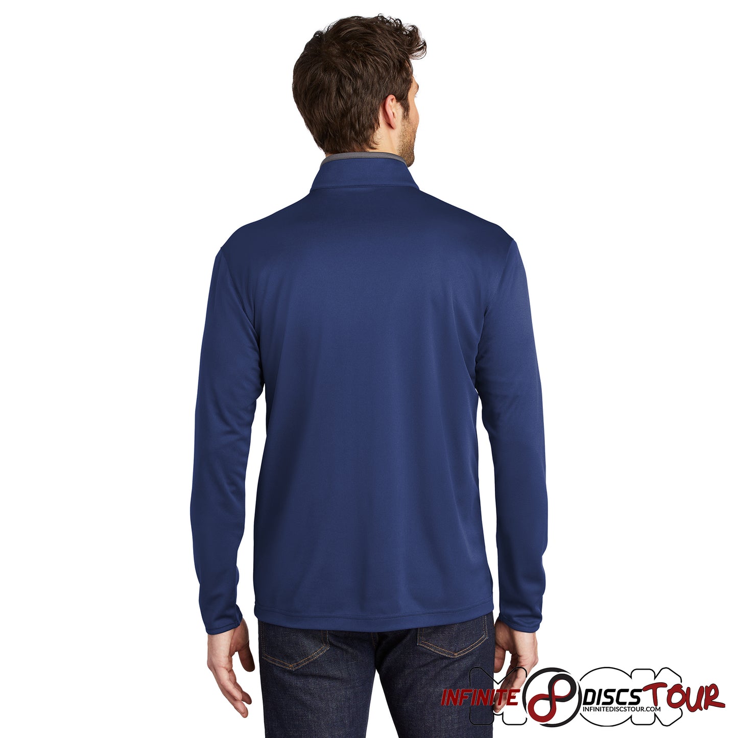 Men's Silk Touch Performance Quarter Zip (K584)