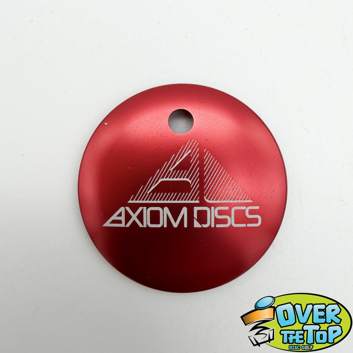 Axiom Discs 3.5cm Micro Metal Keychain