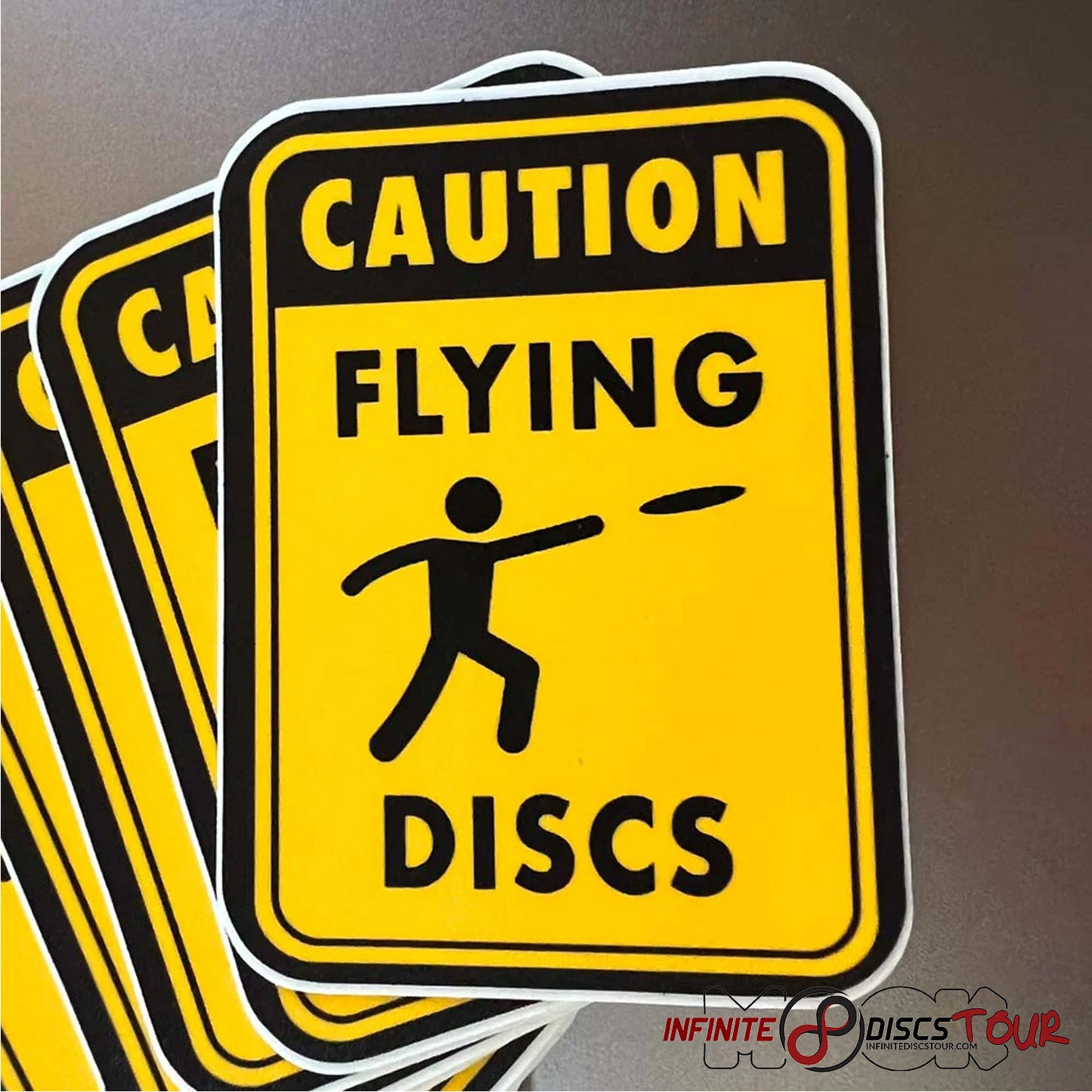 Disc Golf Pins Stickers