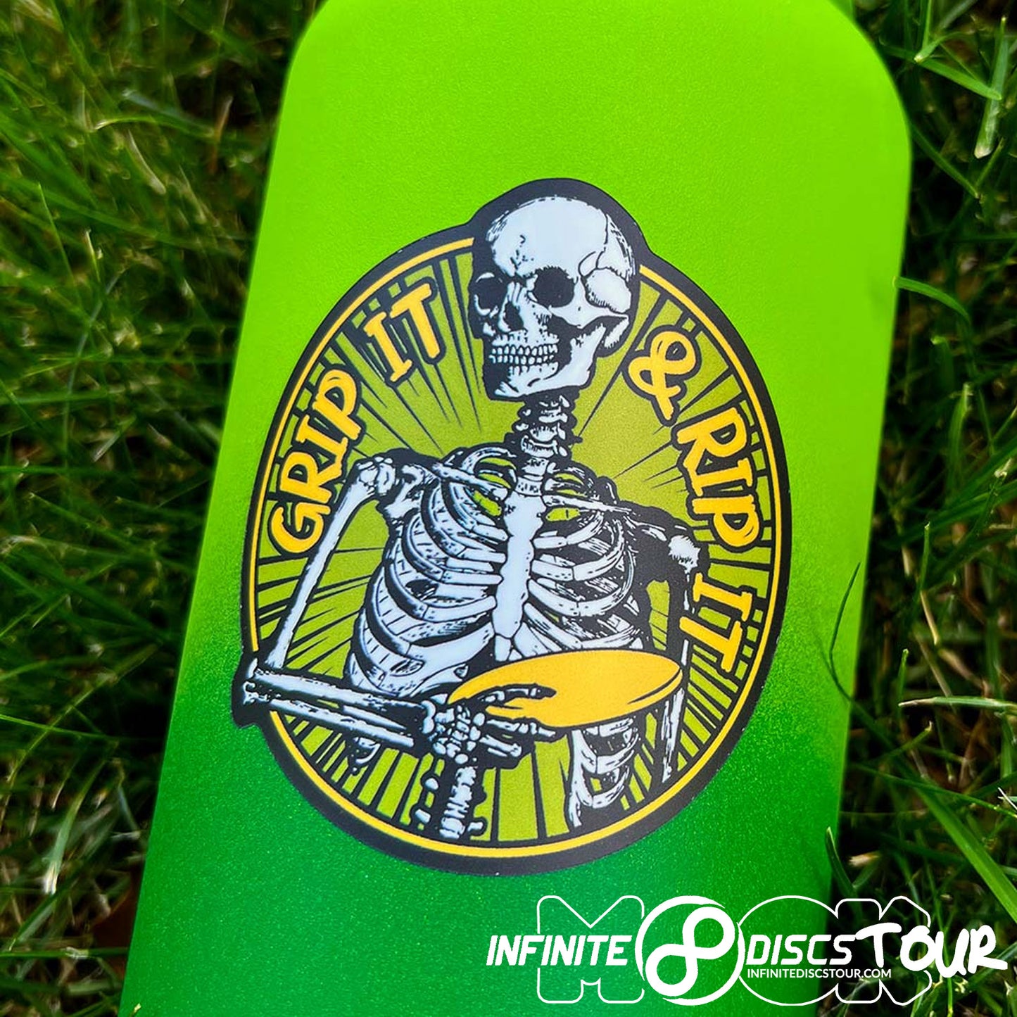 Disc Golf Pins Stickers