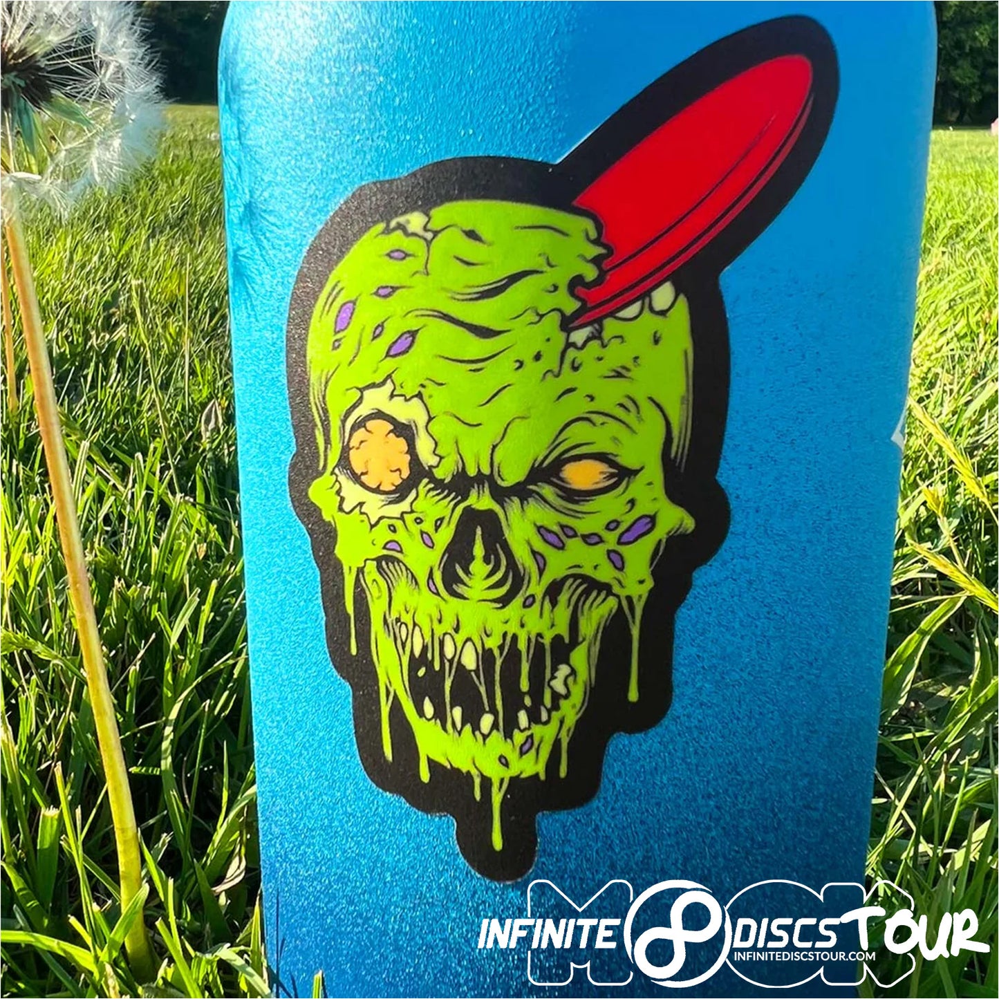 Disc Golf Pins Stickers