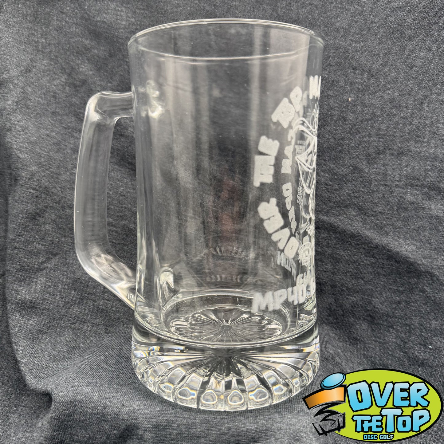 Disc Golf Bear Mug Trophy with Handle