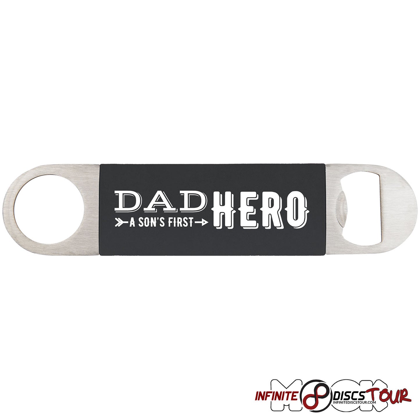 Silicone Grip Bottle Opener Bag Tags