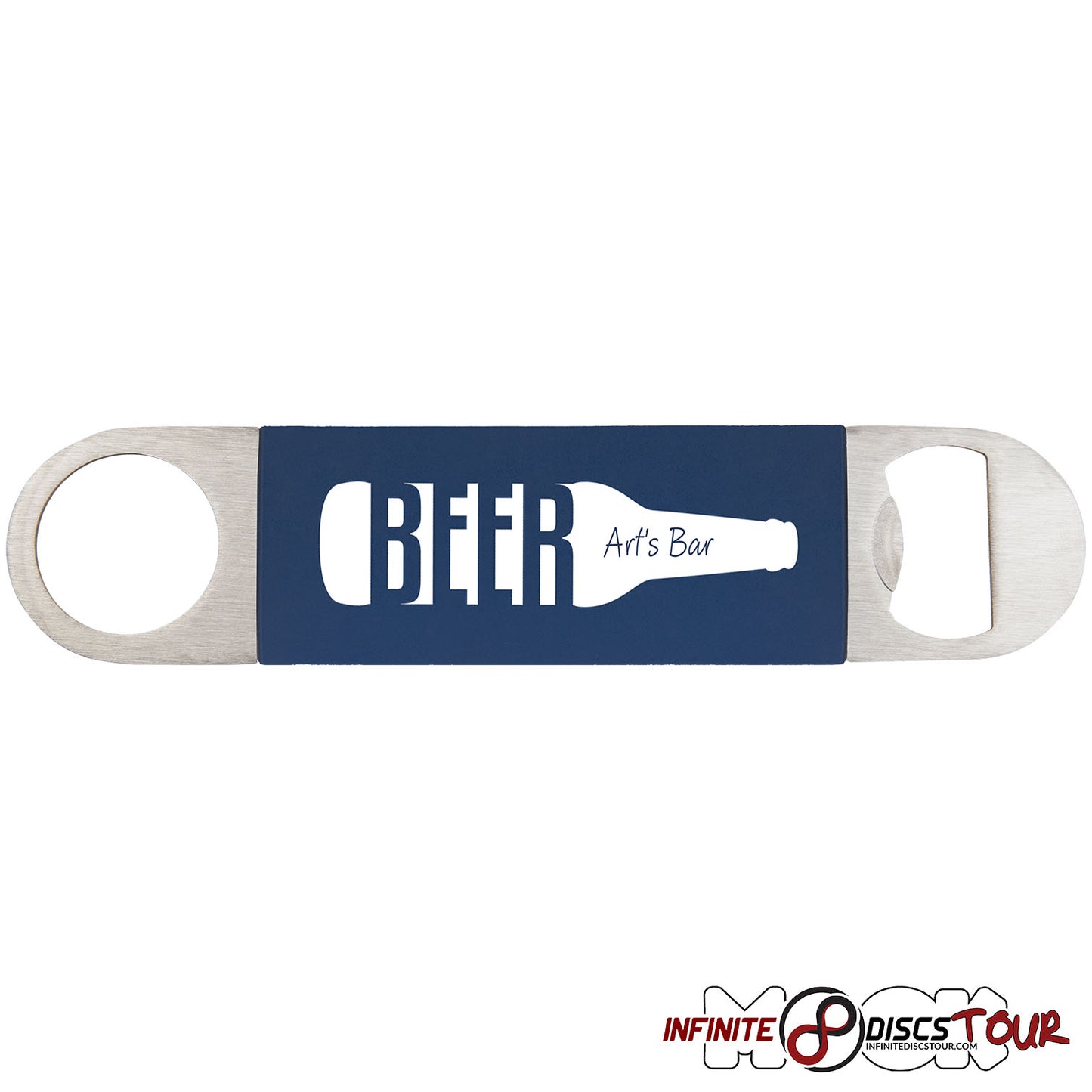 Silicone Grip Bottle Opener Bag Tags