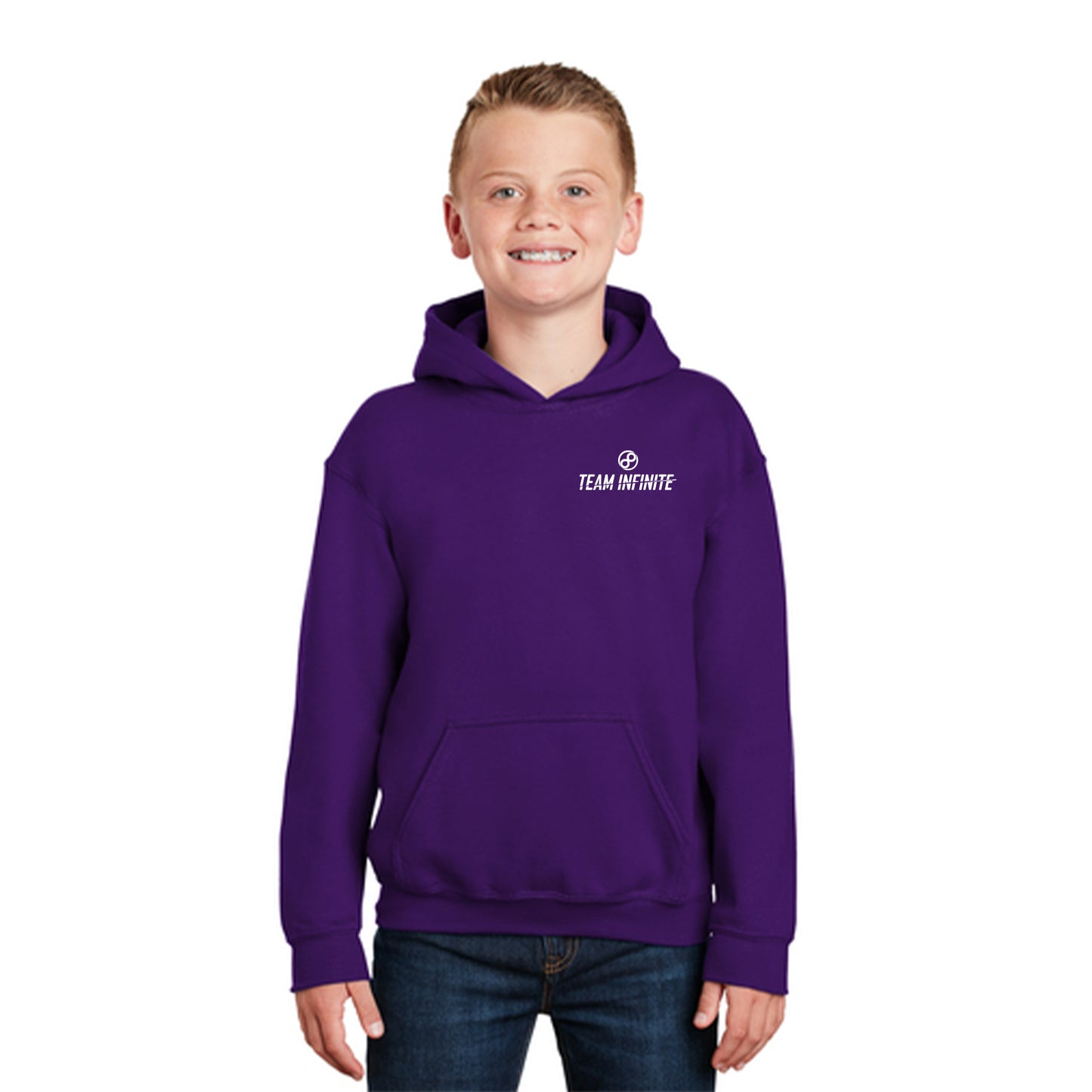 Youth Heavy Blend Hooded Sweatshirt (18500B)