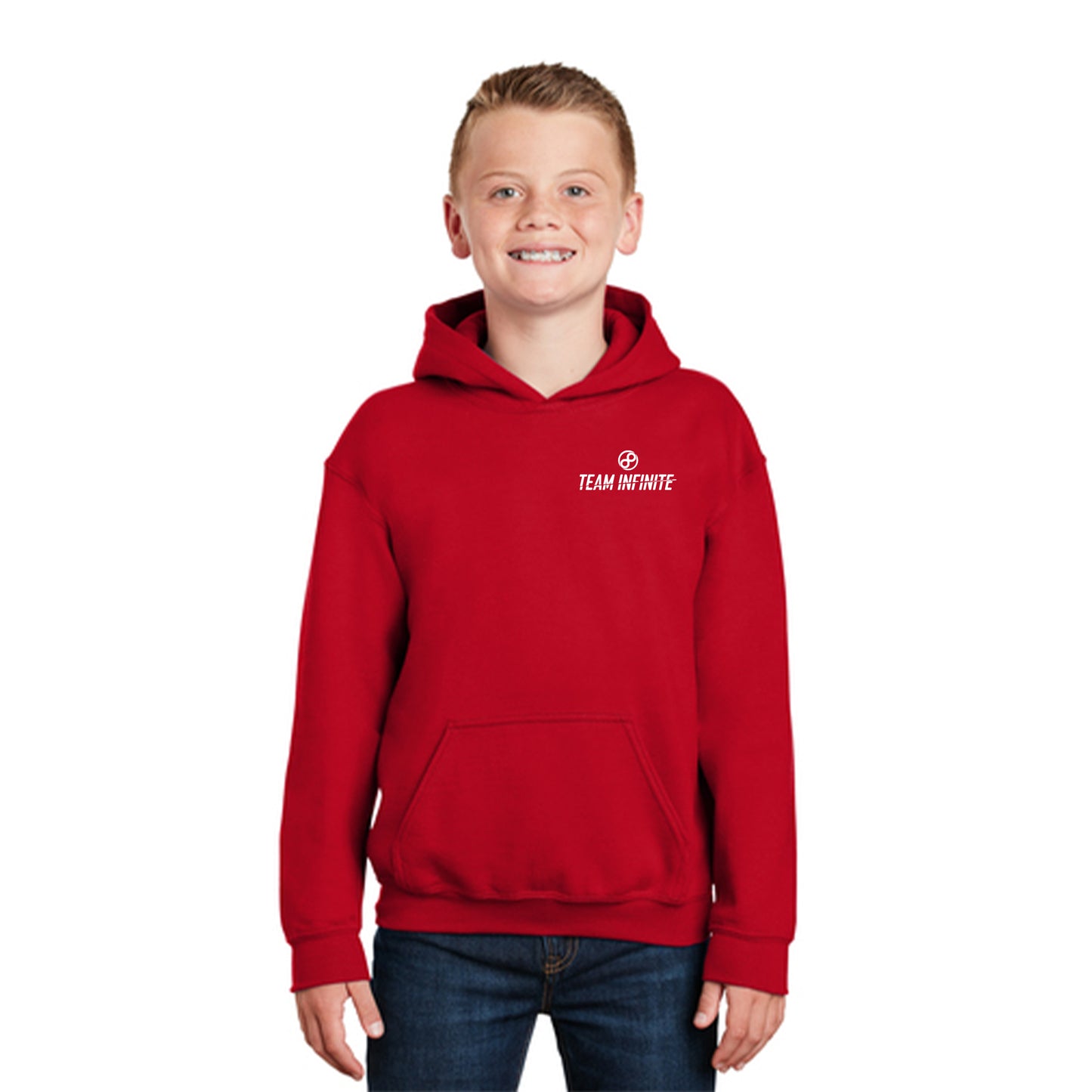 Youth Heavy Blend Hooded Sweatshirt (18500B)