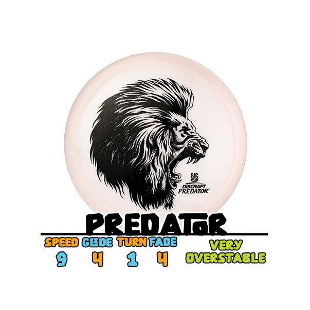 Discraft Predator – Over The Top Disc Golf