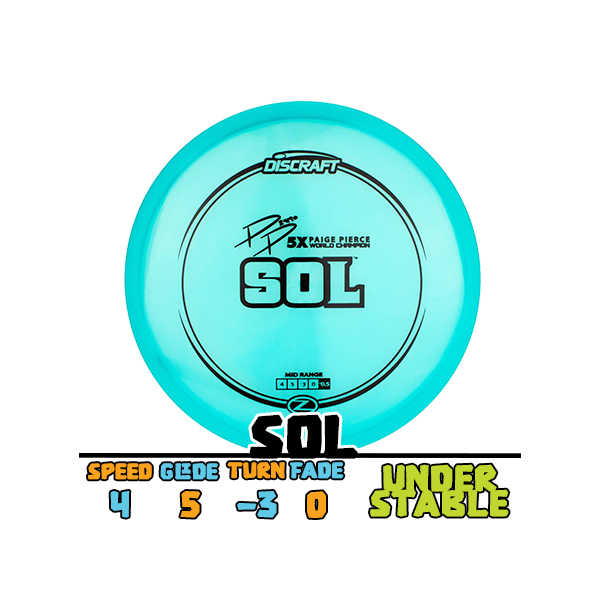 Discraft Sol – Over The Top Disc Golf