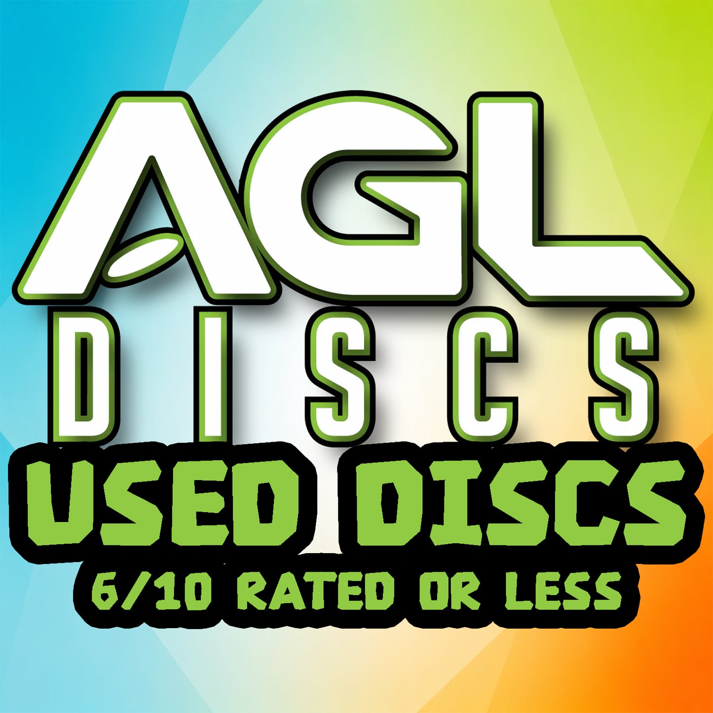 Above Ground Level Used Discs (6/10 or less)