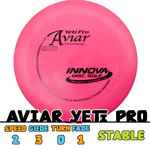 Innova Aviar Yeti Pro putter disc