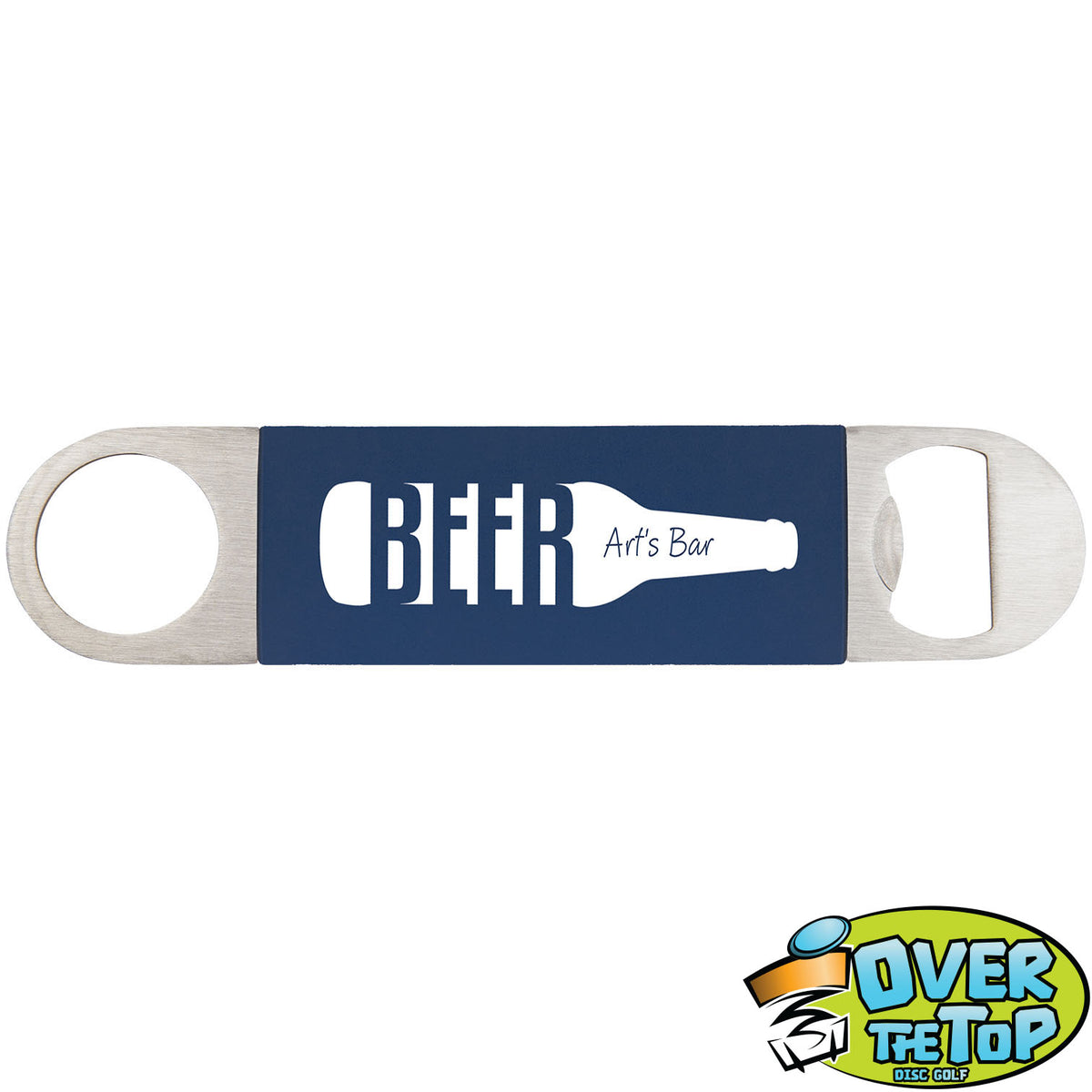 Silicone Grip Bottle Opener Bag Tags