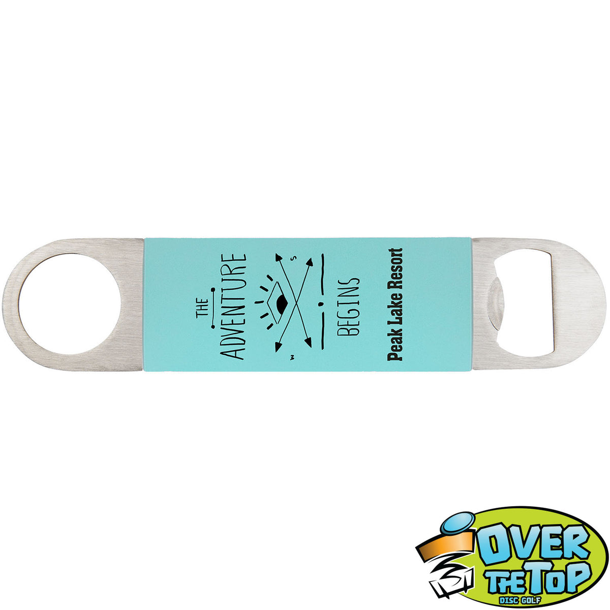 Silicone Grip Bottle Opener Bag Tags