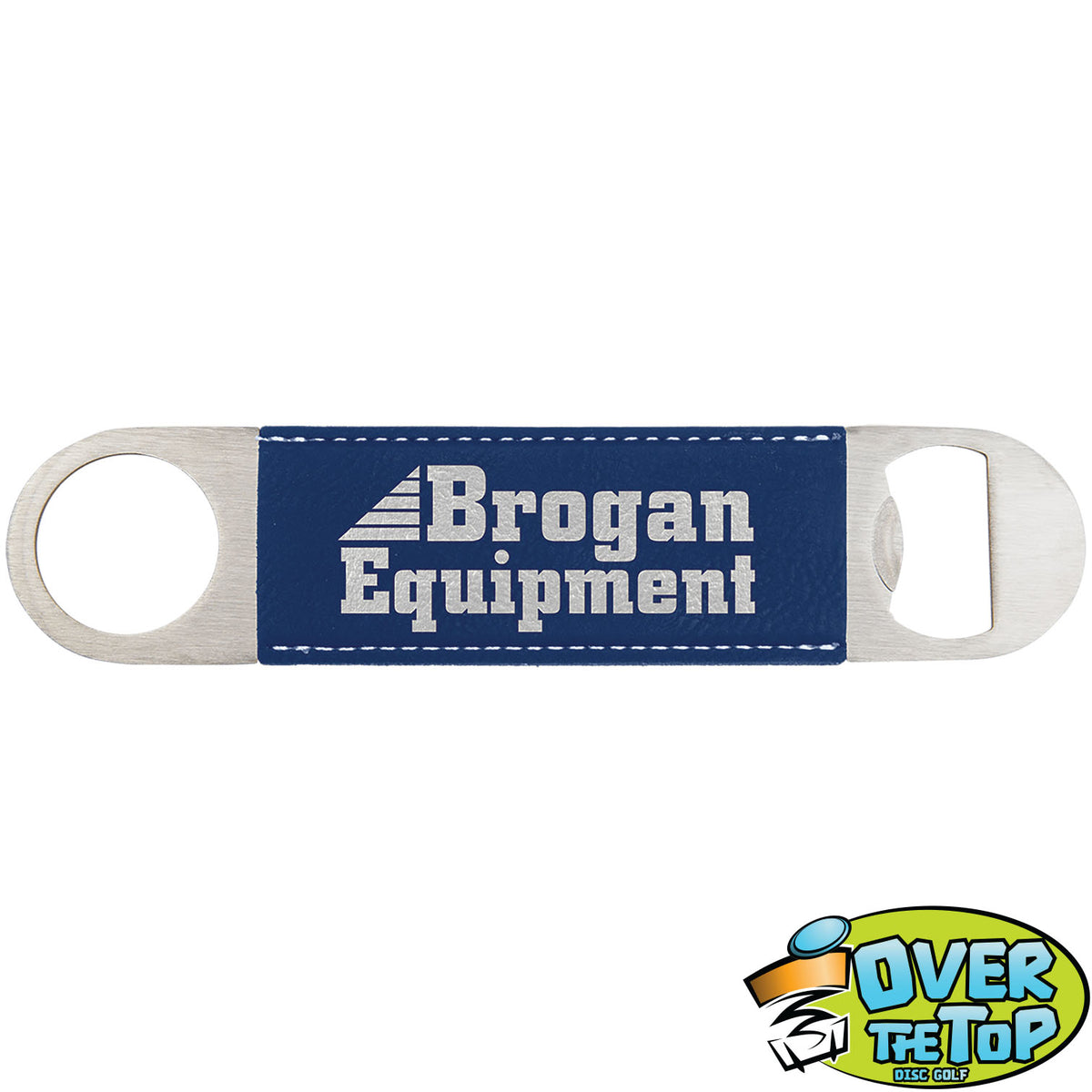 Leatherette Bottle Opener Bag Tags