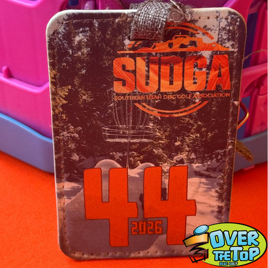 Faux Leather Full Color One-Sided Bag Tag