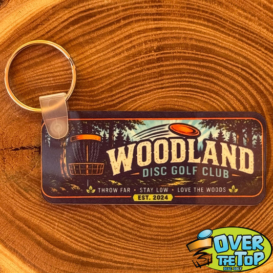 Glossy Aluminum Full Color Bag Tag