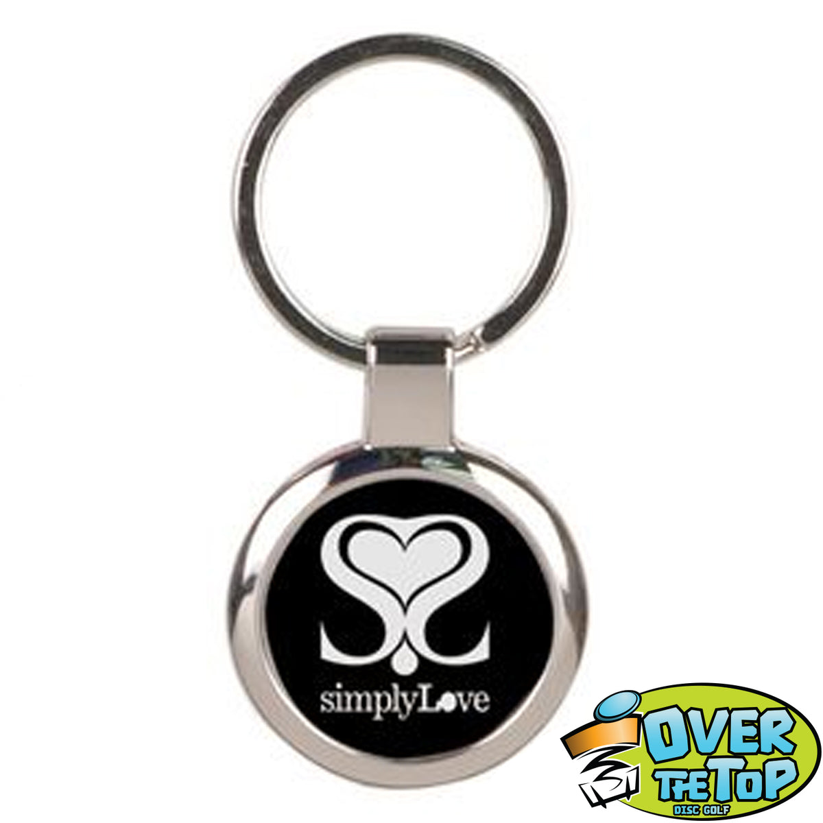 Aluminum with Silver Border Bag Tag