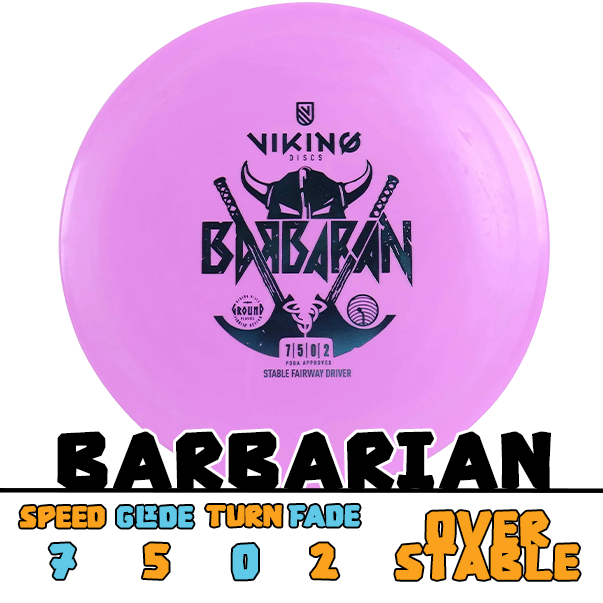 Viking Discs Barbarian control driver disc
