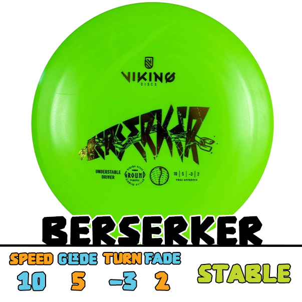 Viking Discs Berserker distance driver disc