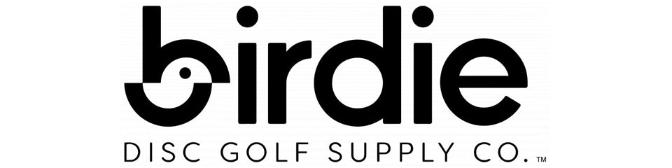 Birdie Disc Golf Supply Co. brand banner