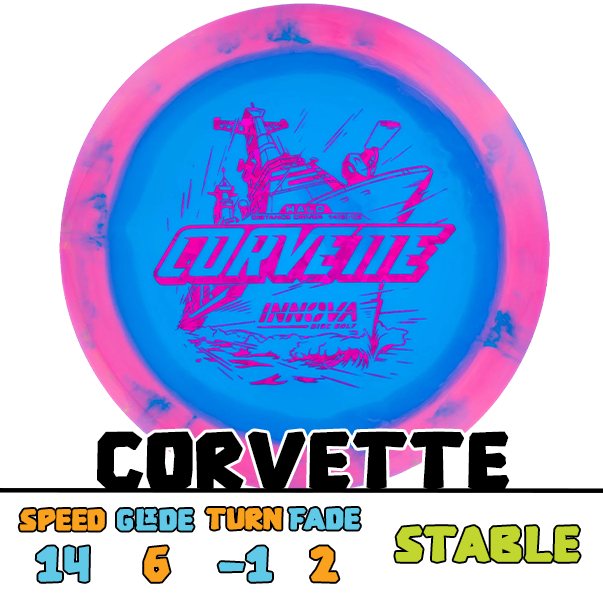 Innova Corvette distance driver disc