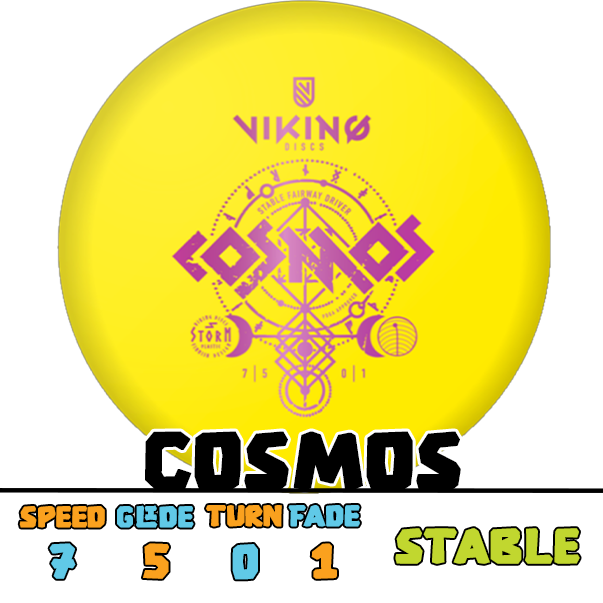 Viking Discs Cosmos control driver disc