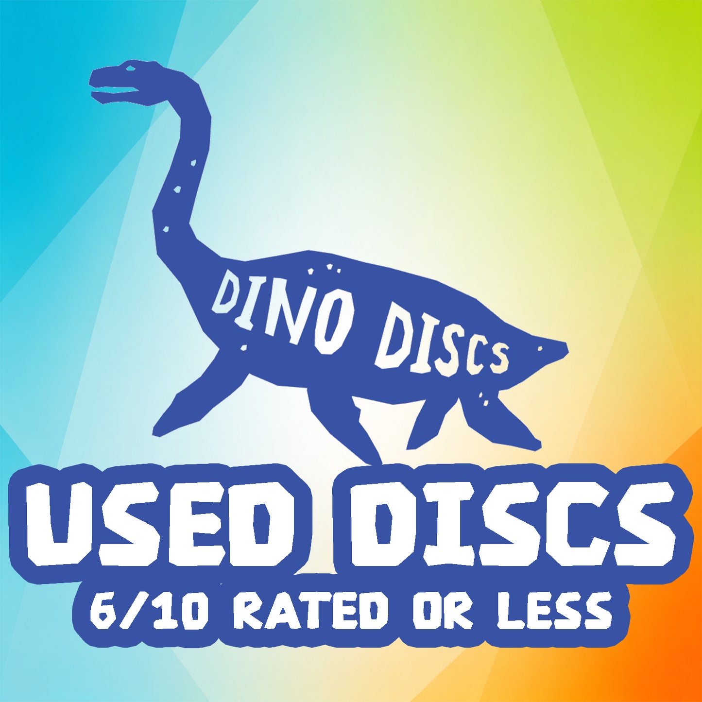 Dino Discs Used Discs (6/10 or less)