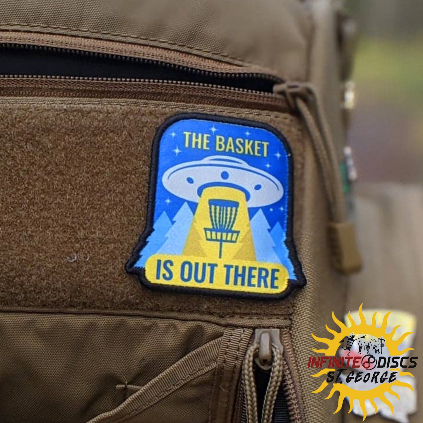 Disc Golf Pins Velcro Patches