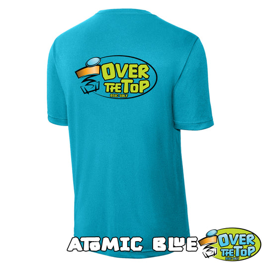 Over The Top Disc Golf Performance Tee