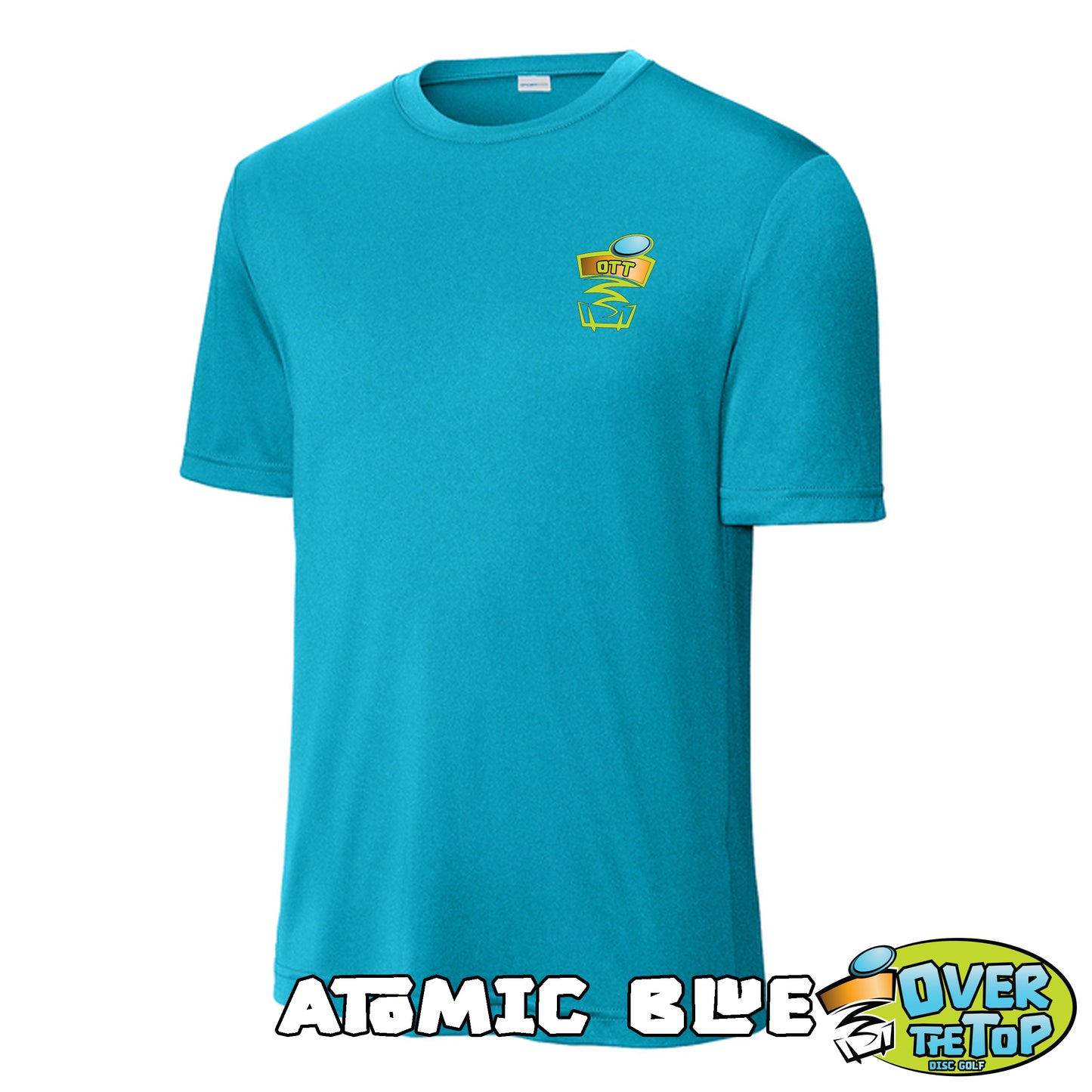 Over The Top Disc Golf Performance Tee