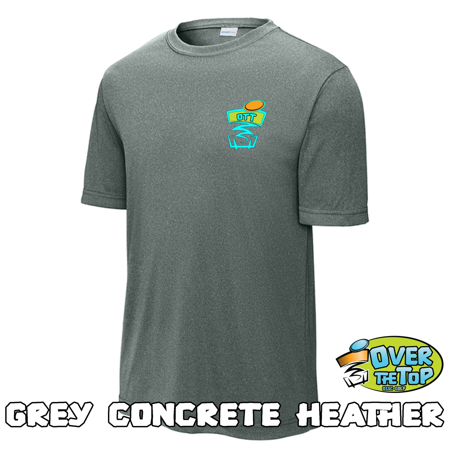 Over The Top Disc Golf Performance Tee