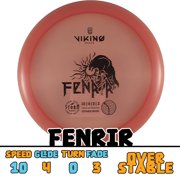 Viking Discs Fenrir distance driver disc