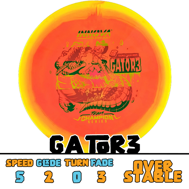 Innova Gator3 midrange disc