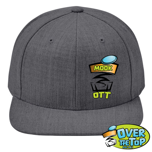 Over The Top Disc Golf Flat Bill Snapback Cap